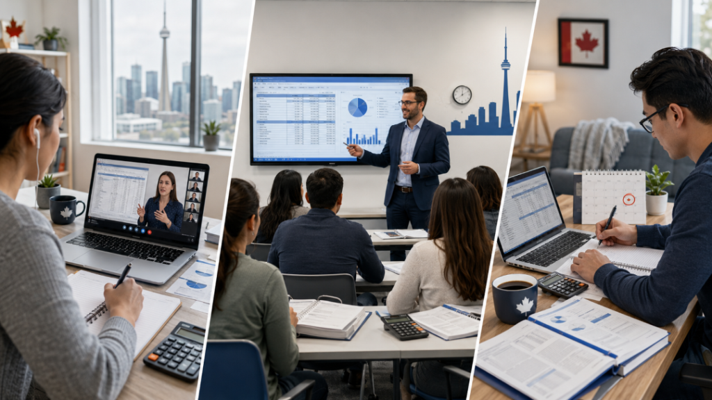 Accounting and payroll course in Canada